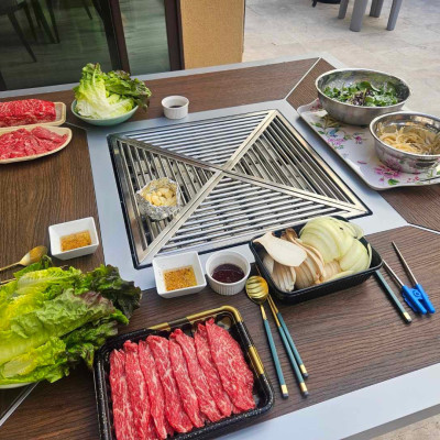 Angara Quadra BBQ Table by ibbq – Space-Saving Social Grilling & Outdoor Dining Solution Profile Picture