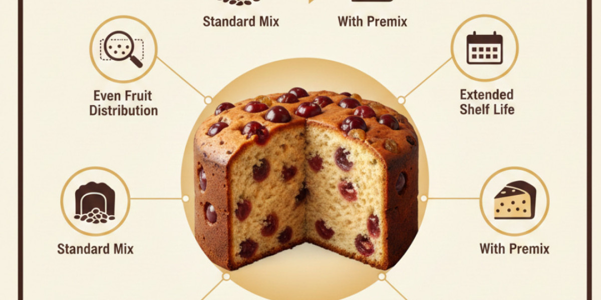 How Plum Cake Premix Supports Even Fruit Distribution and Moist Texture