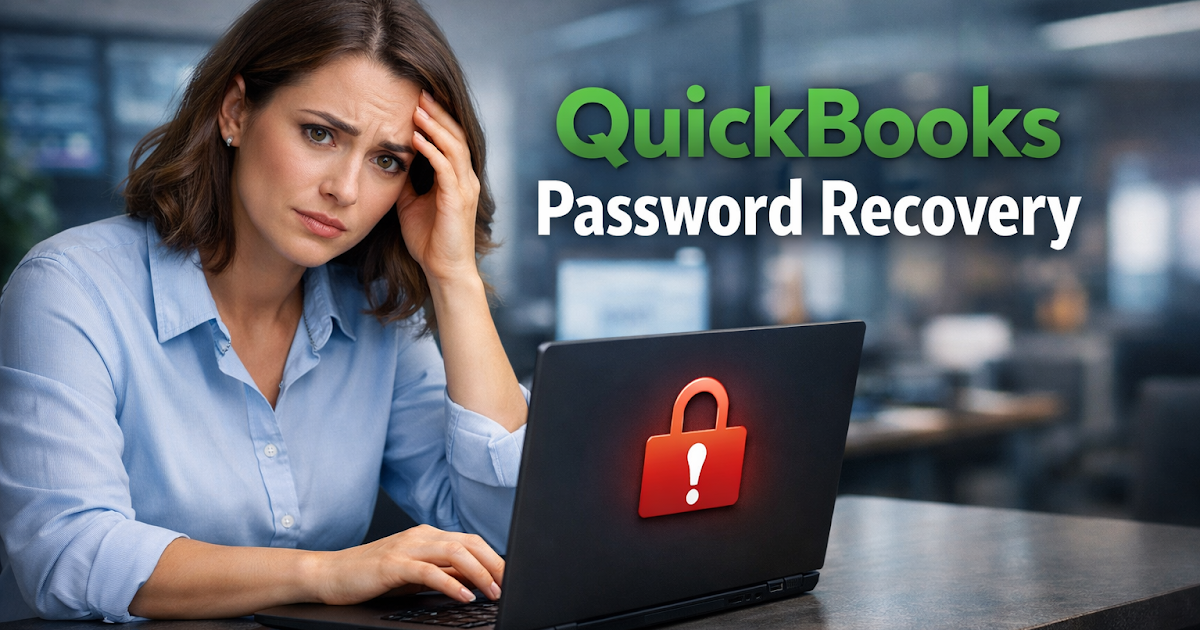 QuickBooks Password Recovery for Locked Admin Files