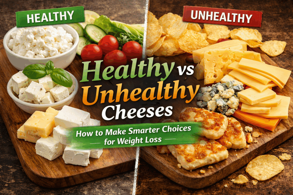 Healthy vs Unhealthy Cheeses: Best Choices for Weight Loss