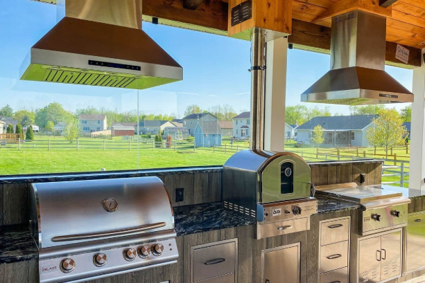 30" Island Range Hood With Powerful Ventilation & Easy...