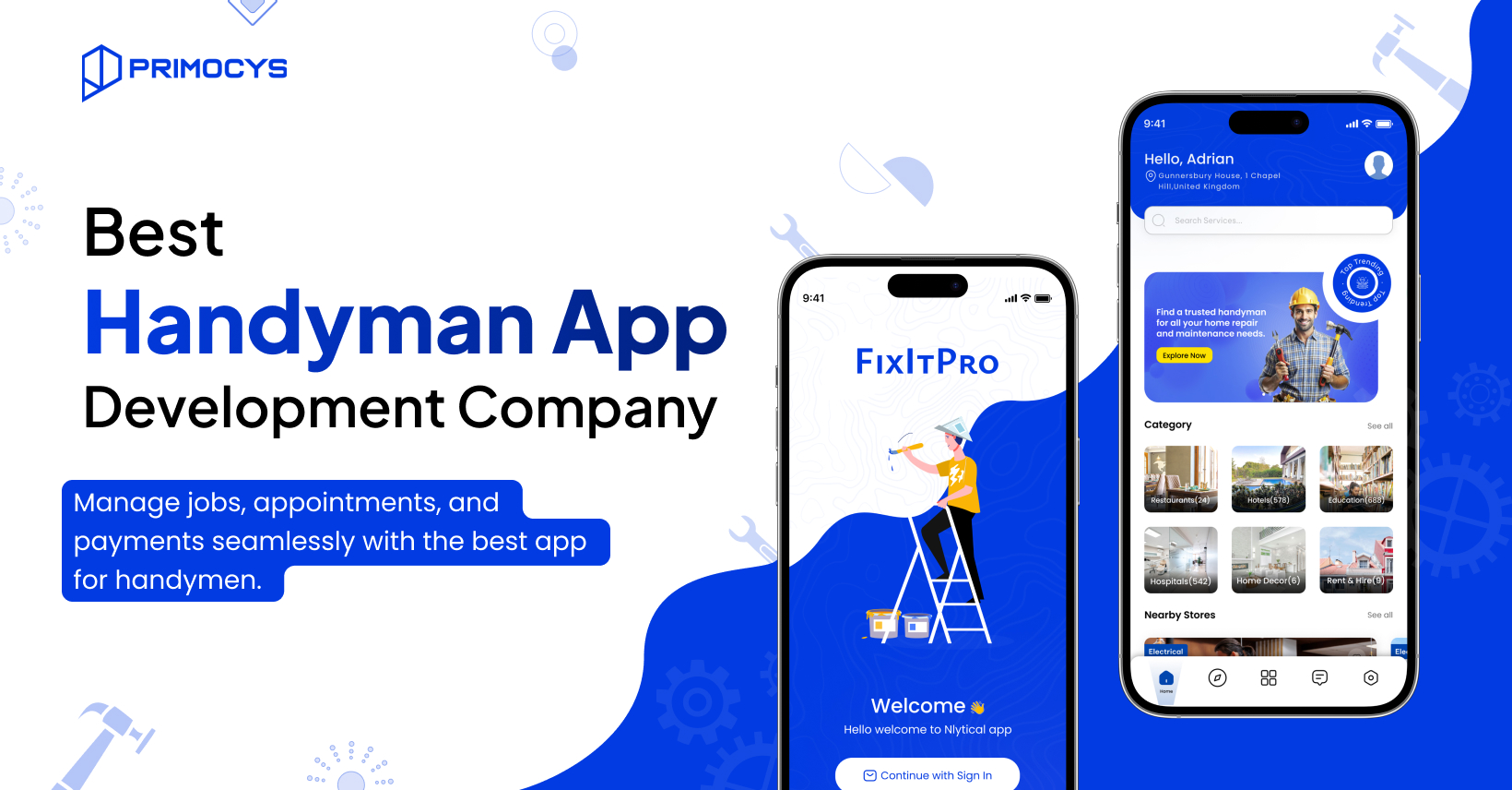 Handyman App Development Company | Build Uber-Like App