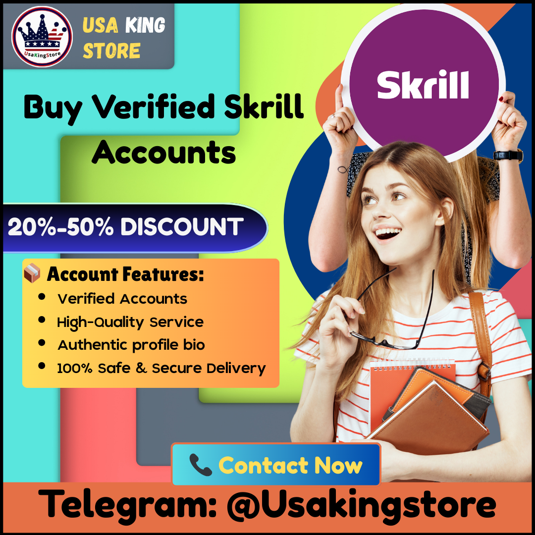 Buy Verified Skrill Accounts - Usakingstore