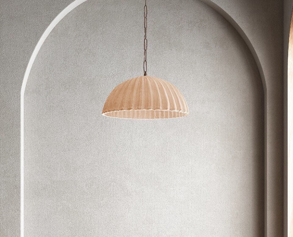 How Clay Pendant Lighting Complements the Look of Cairo Stone