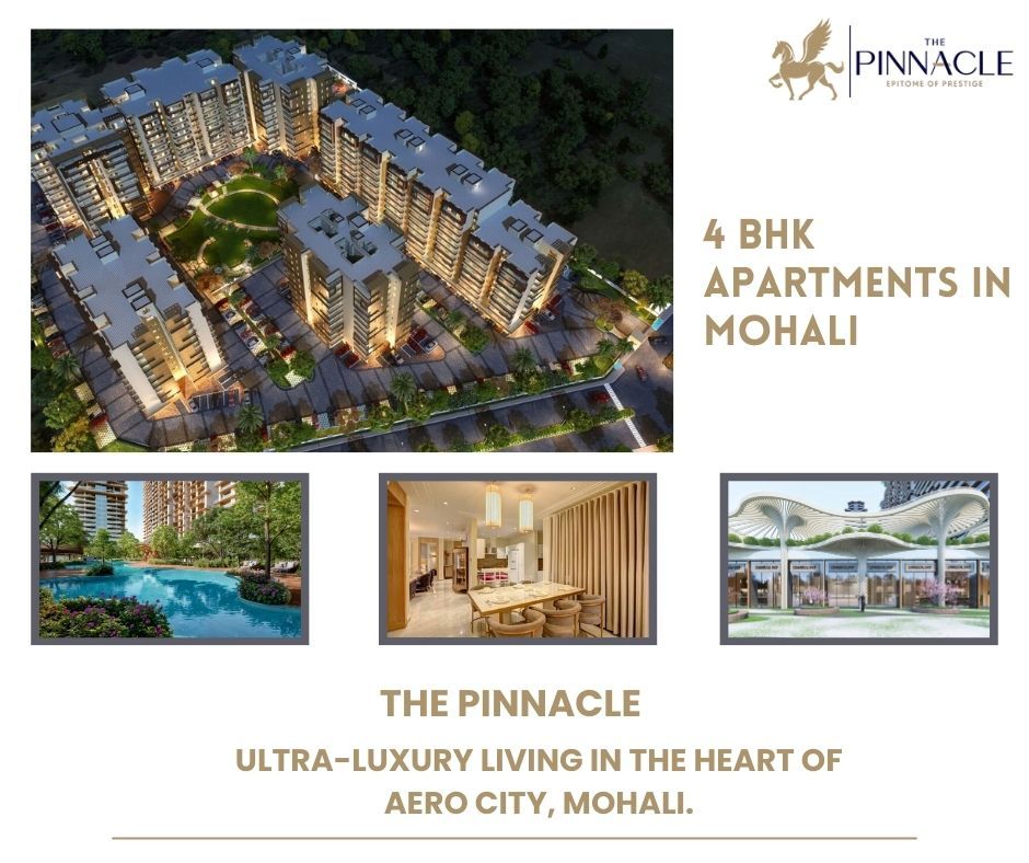 Elevate Your Living with Luxury 4 BHK Flats in Mohali – @stjpinnacle on Tumblr