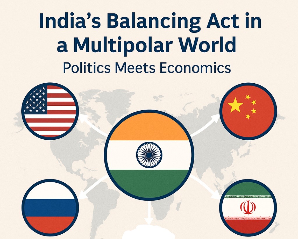 India's Balancing Act in a Multipolar World: Politics Meets Economics  - Sunil Bajaj