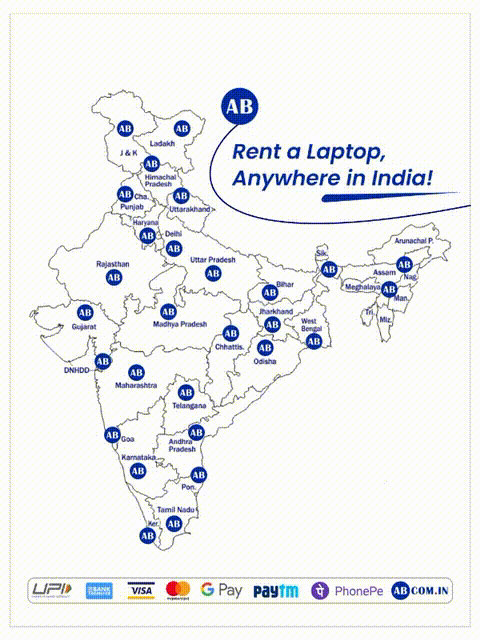 Laptop for Rent in Trivandrum | Affordable Rental | ABcom