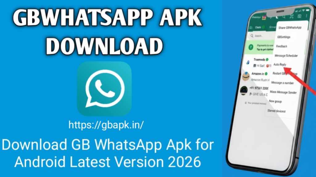 GB WhatsApp APK Download v18.80 (Official) Updated Version March 2026 - Gbapk.in