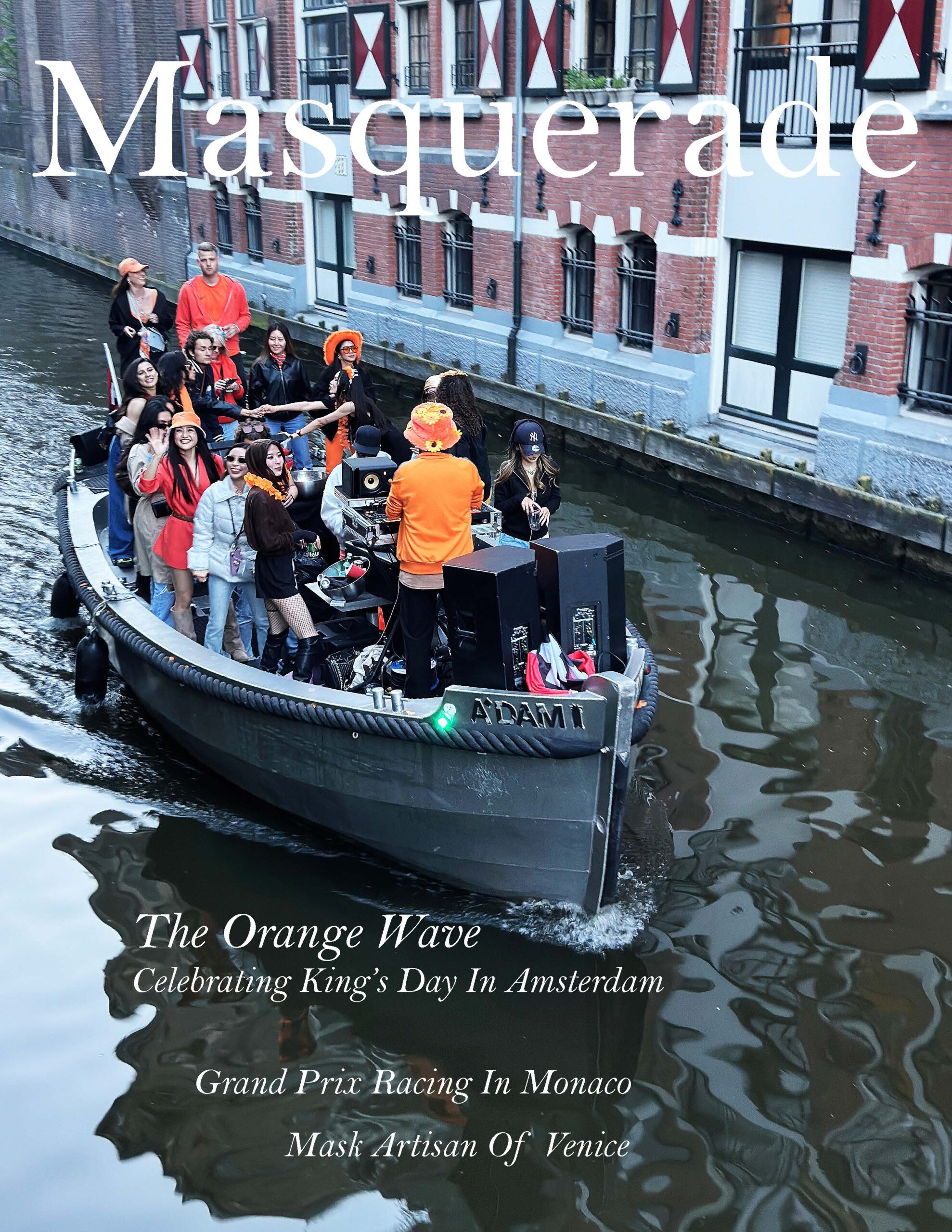 The Orange Wave:Celebrating King’s Day in Amsterdam - Masquerade Magazine