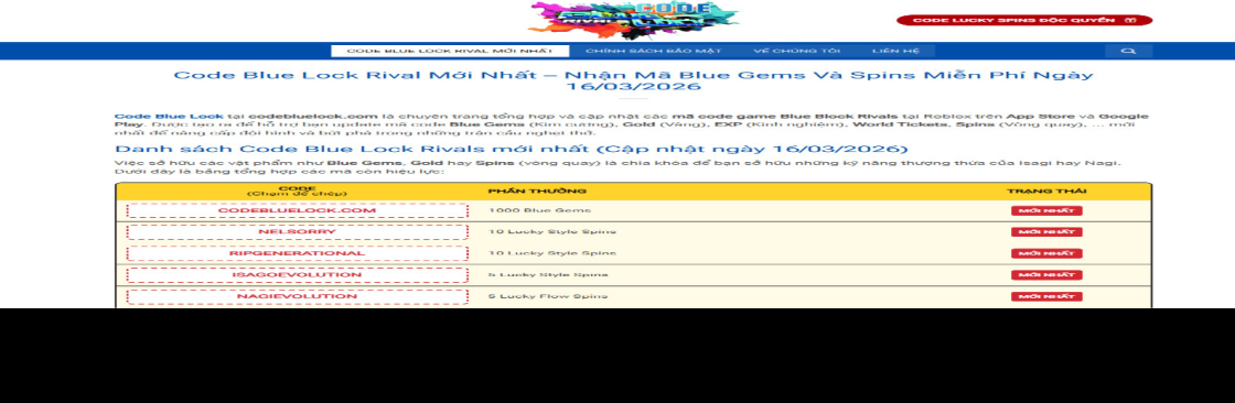 Code Blue Lock Rival Cover Image