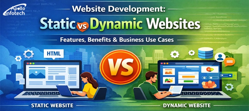 Website Development: Static vs Dynamic Website Guide