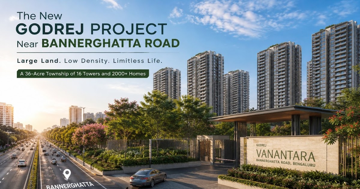 Wealth Through Walls: Your Guide to Real Estate Investment: New Godrej Project Near Bannerghatta Road Begins A Different Phase Of South Bangalore Expansion