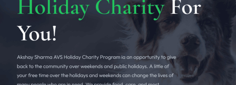 Akshay Sharma AVS Charity Cover Image