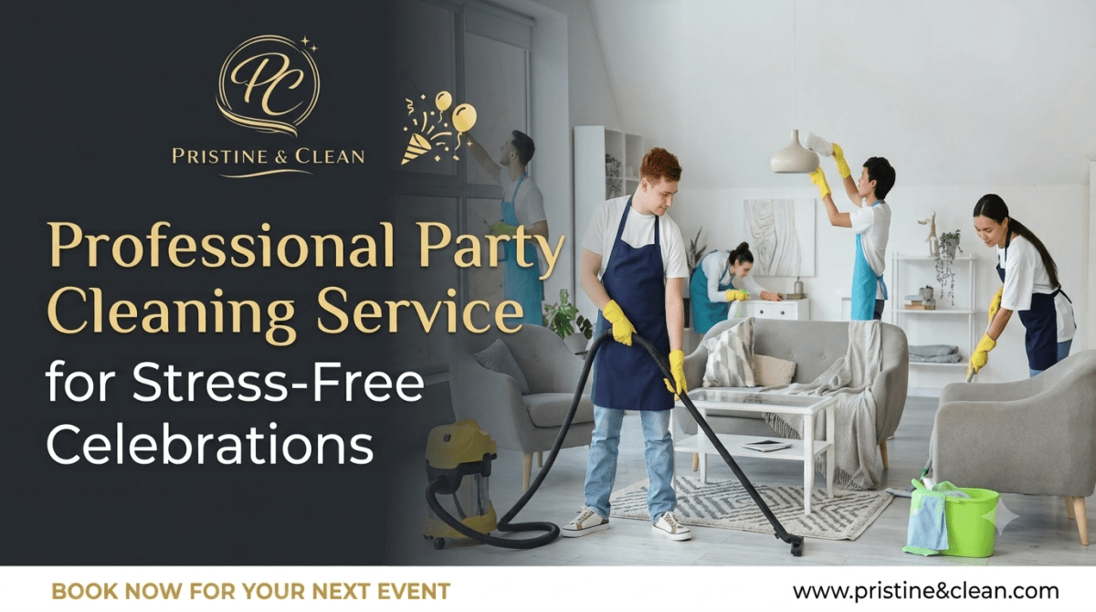 Professional Party Cleaning Service for Stress-Free Celebrations – Pristine and Cleaning