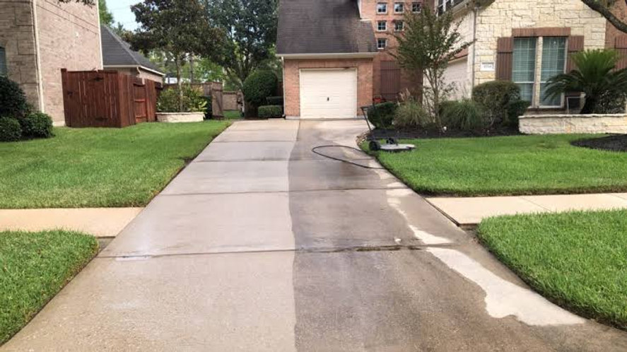 How Concrete Driveway Cleaning Helps Remove Years of Embedded Grime