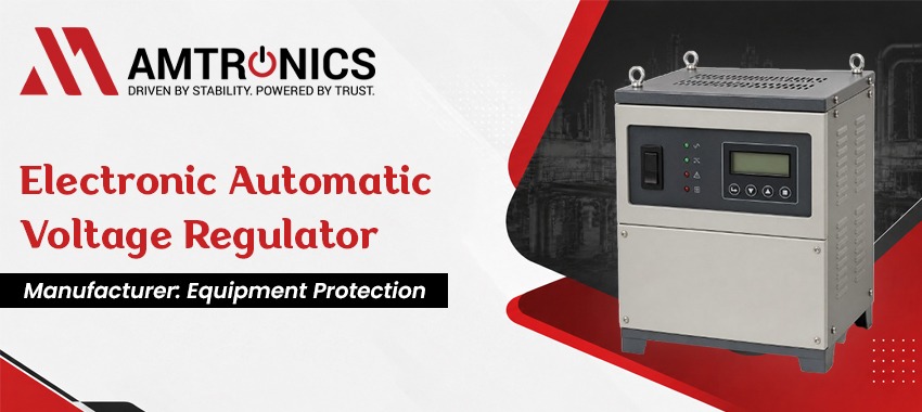 Electronic Automatic Voltage Regulator Manufacturer | Amtronics