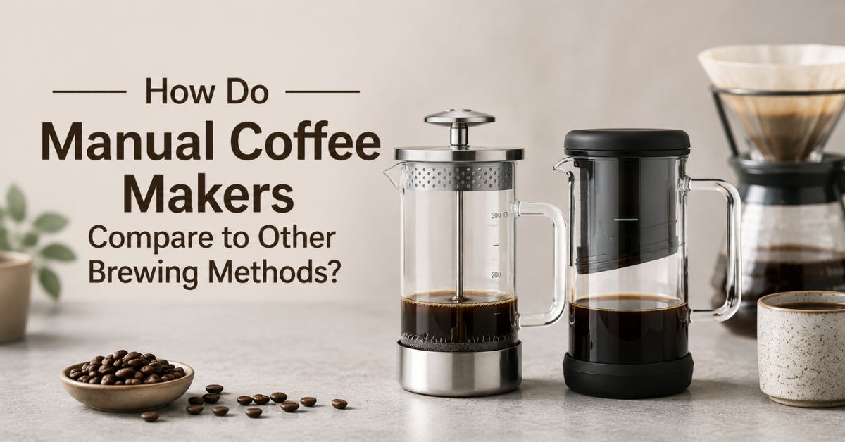 How Do Manual Coffee Makers Compare to Other Brewing Methods? – Daily Journal  Info