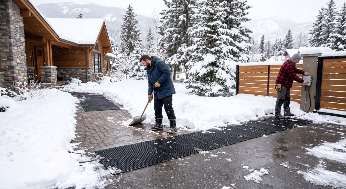 Outdoor Snow Melting Mats: The Future of Snow and Ice Control