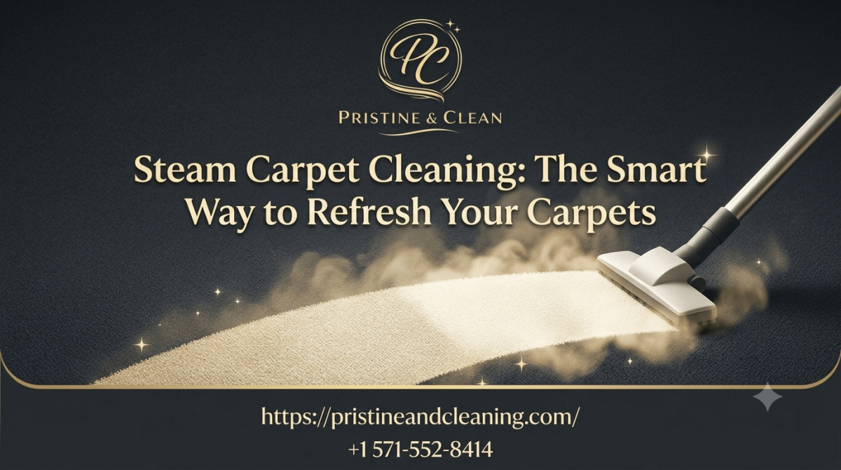 Steam Carpet Cleaning: The Smart Way to Refresh Your Carpets – Pristine and Cleaning