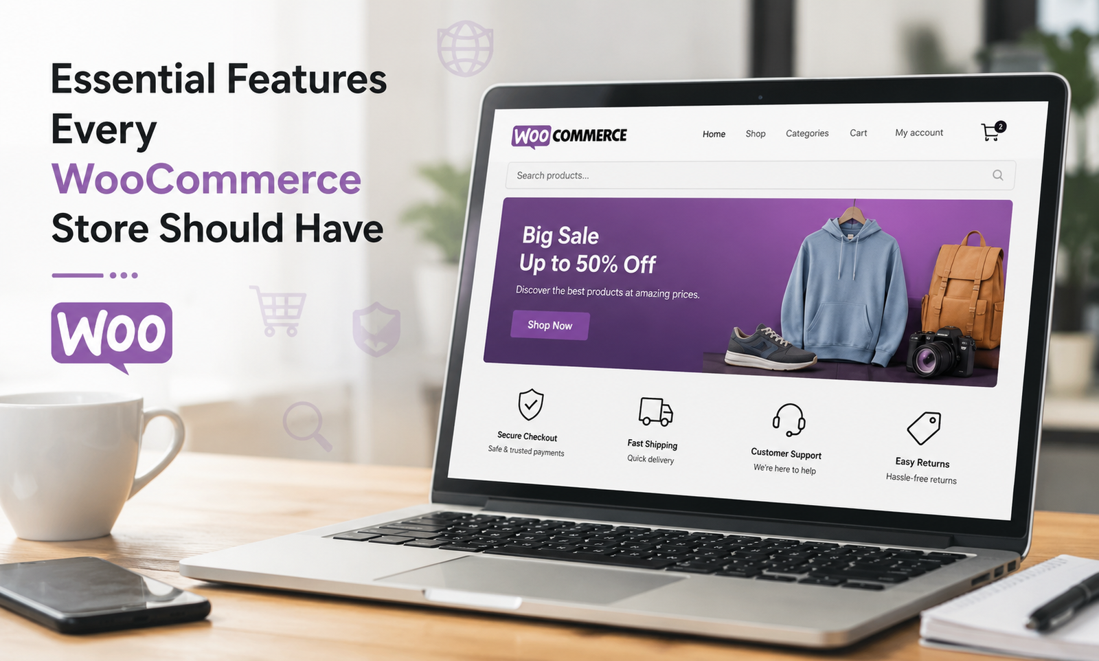 Essential Features Every WooCommerce Store Should Have | Castocus