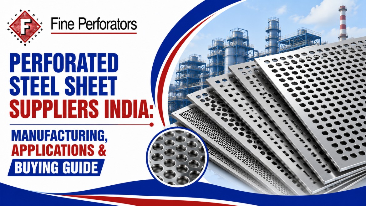 Perforated Steel Sheet Suppliers India: Manufacturing, Applications & Buying Guide – Fine Perforators
