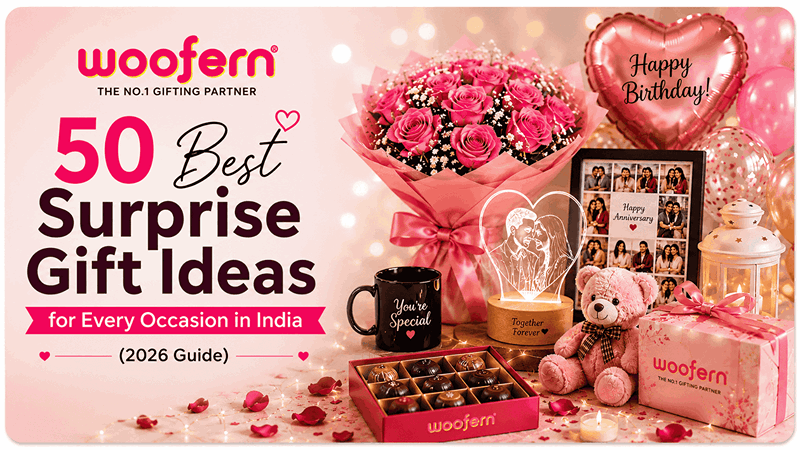 50 Best Surprise Gift Ideas for Every Occasion in India | Woofern