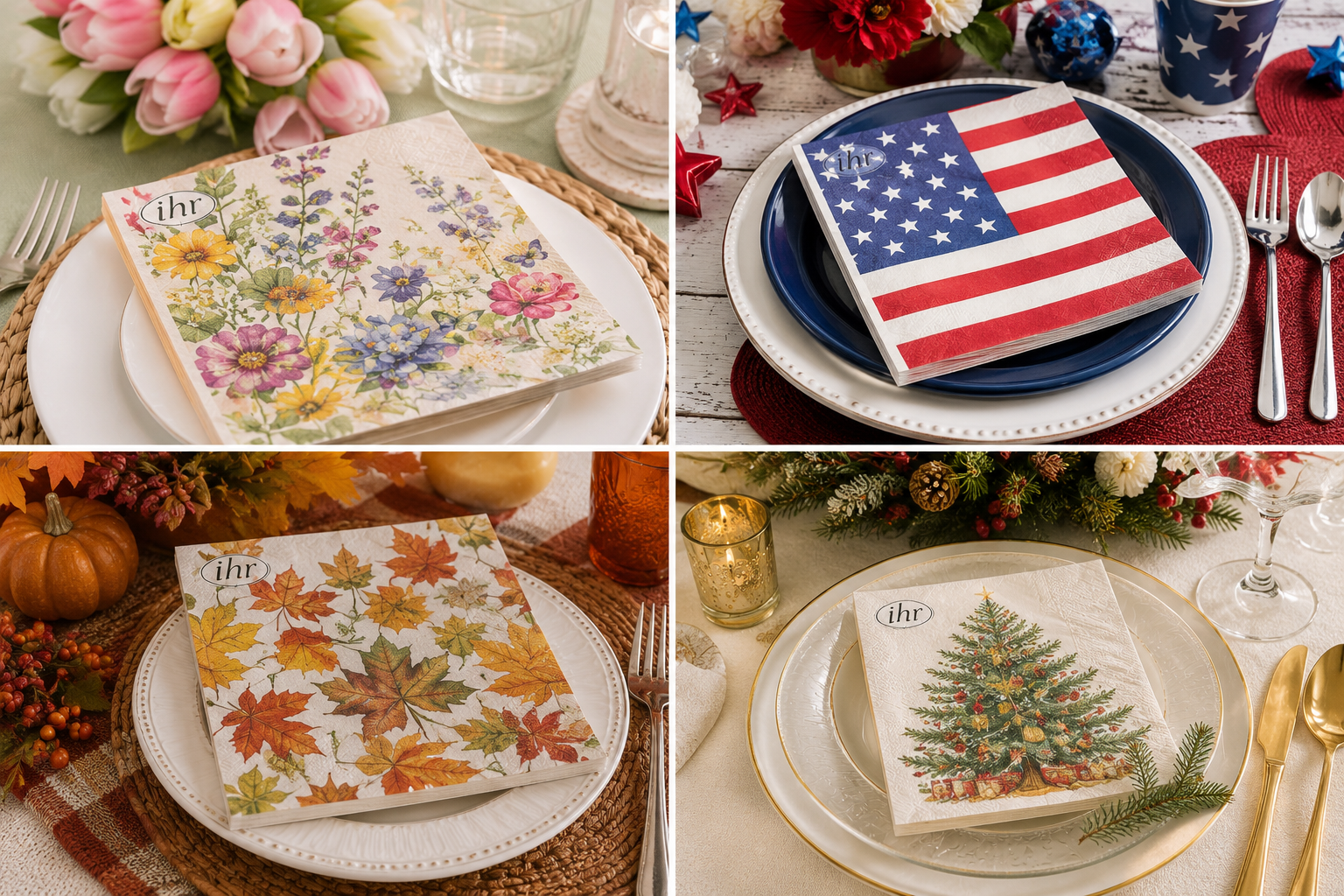 IHR Napkins: The Easy Way to Make Any Table Look Beautiful – Party Source LLC