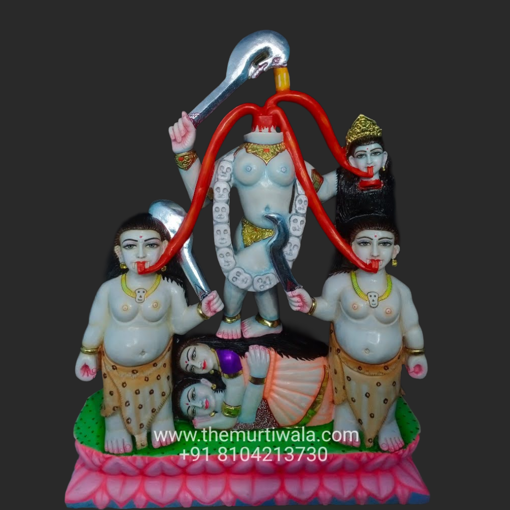 Marble Chinnamasta Mata Statue Manuafacturer In Jaipur, India