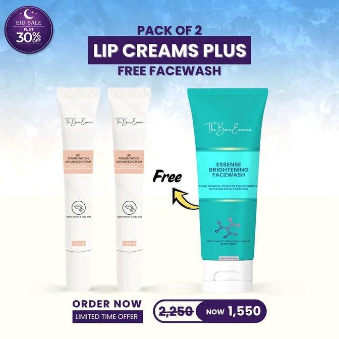 Pack of 2 Lip Pigmentation Cream for Dark Lips - The Bare Essence | Articles | The Bare Essence | Gan Jing World - Technology for Humanity | Video & Movie Streaming