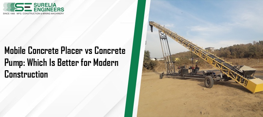 Mobile Concrete Placer vs Concrete Pump: Which Is Better for Modern Construction
