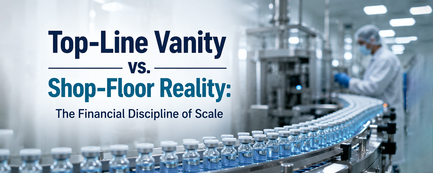 Top-Line Vanity vs. Shop-Floor Reality: The Financial Discipline of Scale - Theon