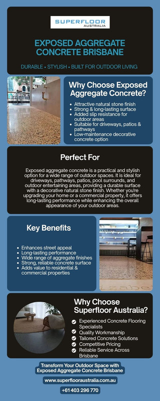 Looking for a Premium Finish Try Exposed Aggregate Concrete Brisbane — Postimages