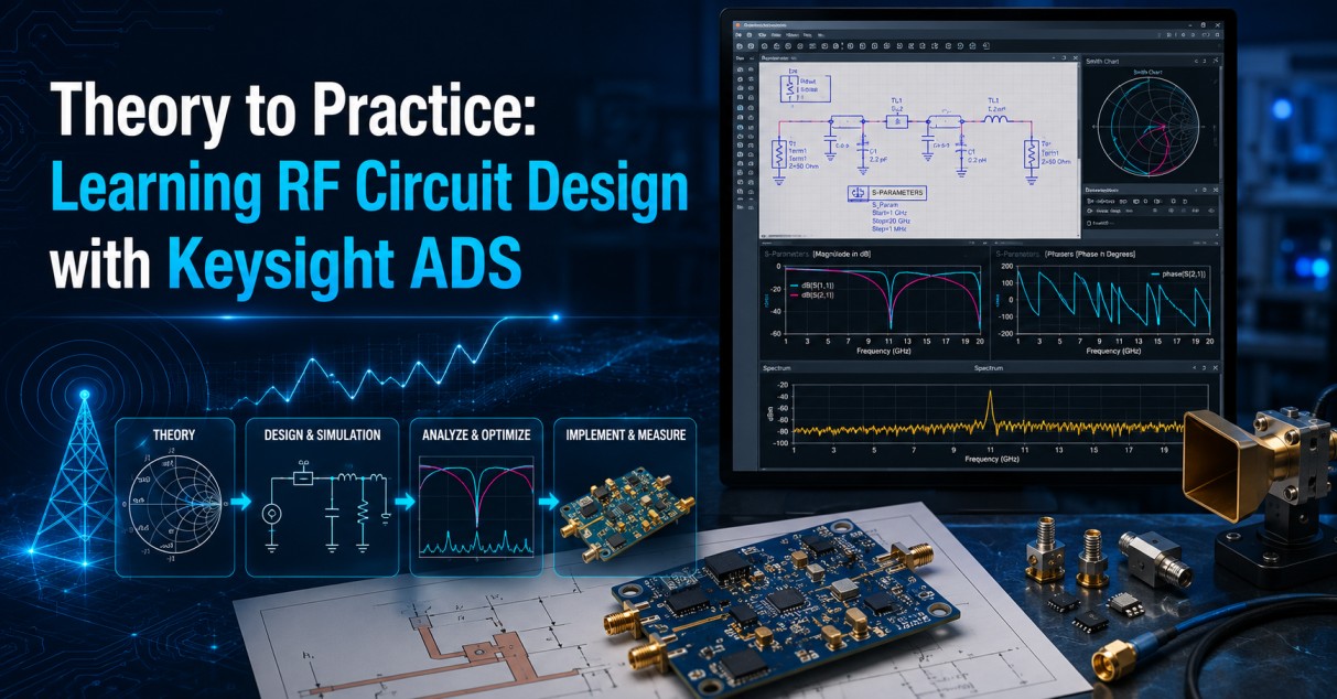 Theory to Practice: Learning RF Circuit Design with Keysight ADS - Tridenttechlabsblogs - Trident