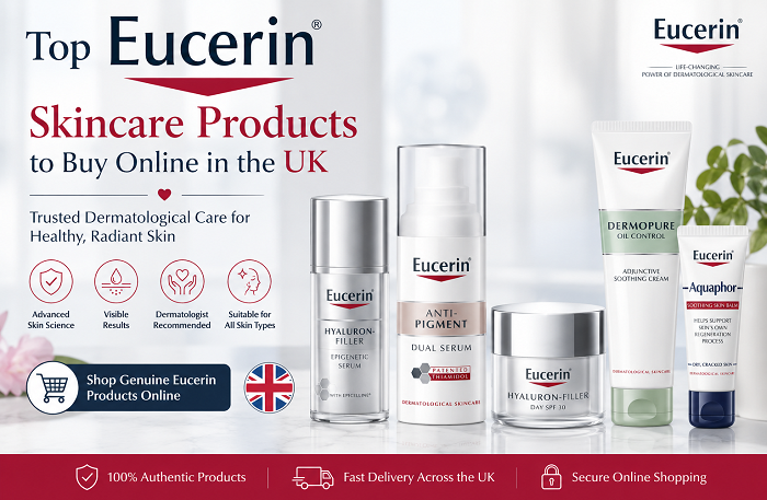 Top Eucerin Skincare Products to Buy Online in the UK