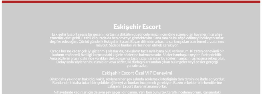 Eskişehir esc Cover Image