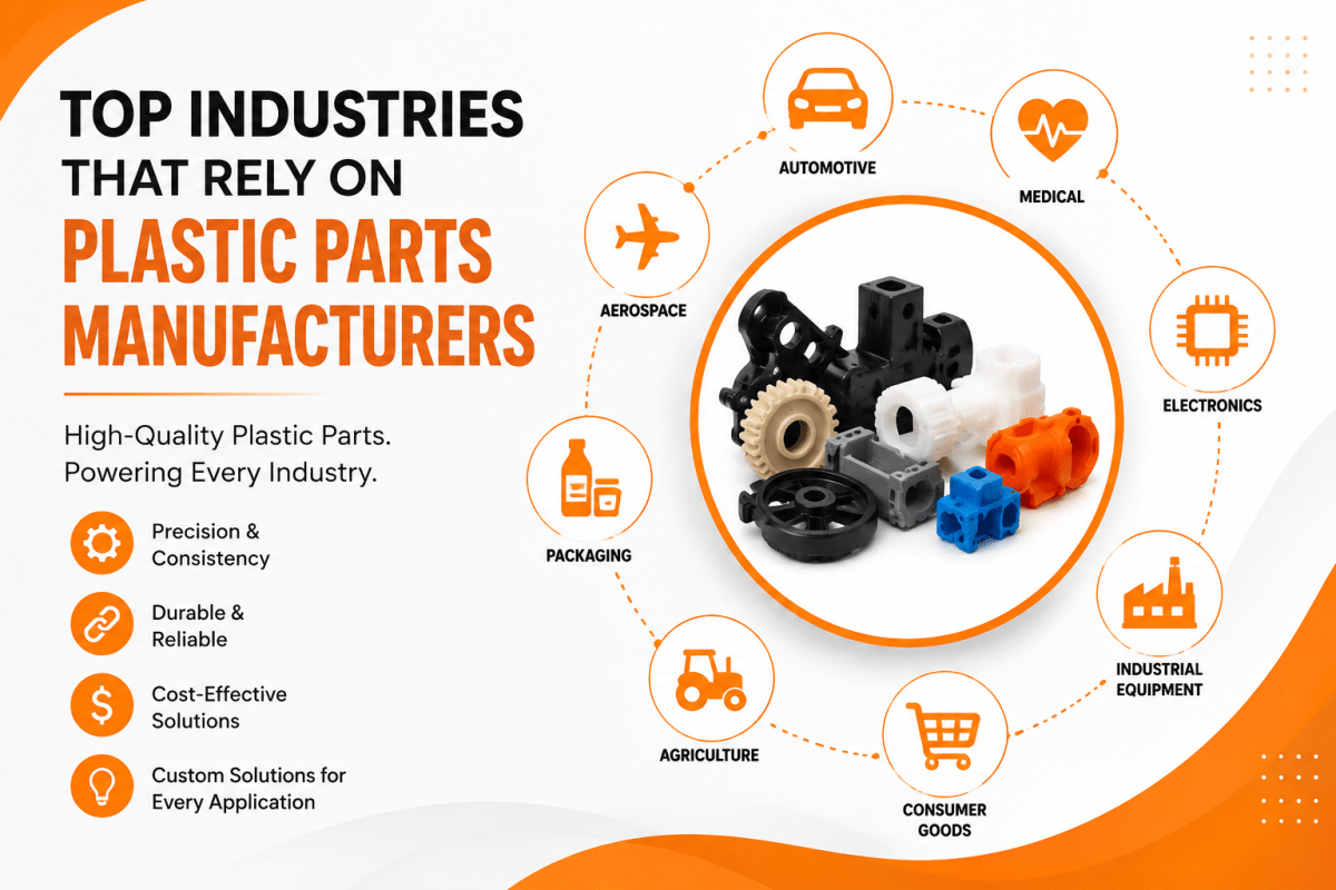 Top Industries That Rely on Plastic Parts Manufacturers – plastic injection molding