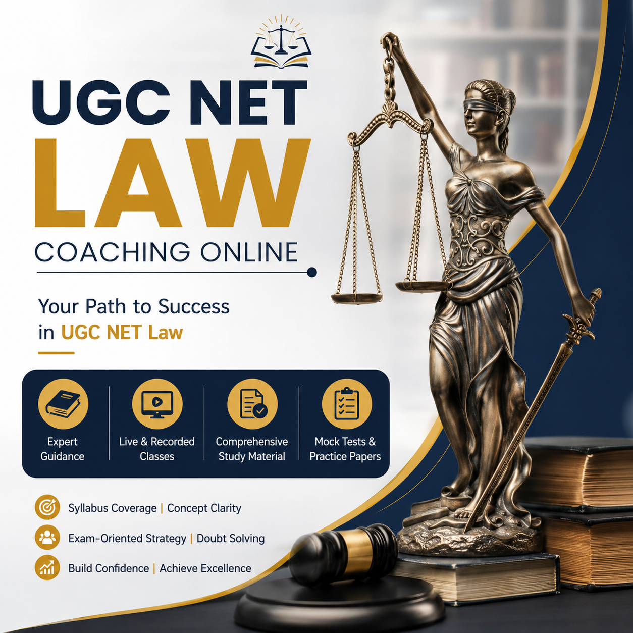 UGC NET Law Coaching Online for Complete Preparation