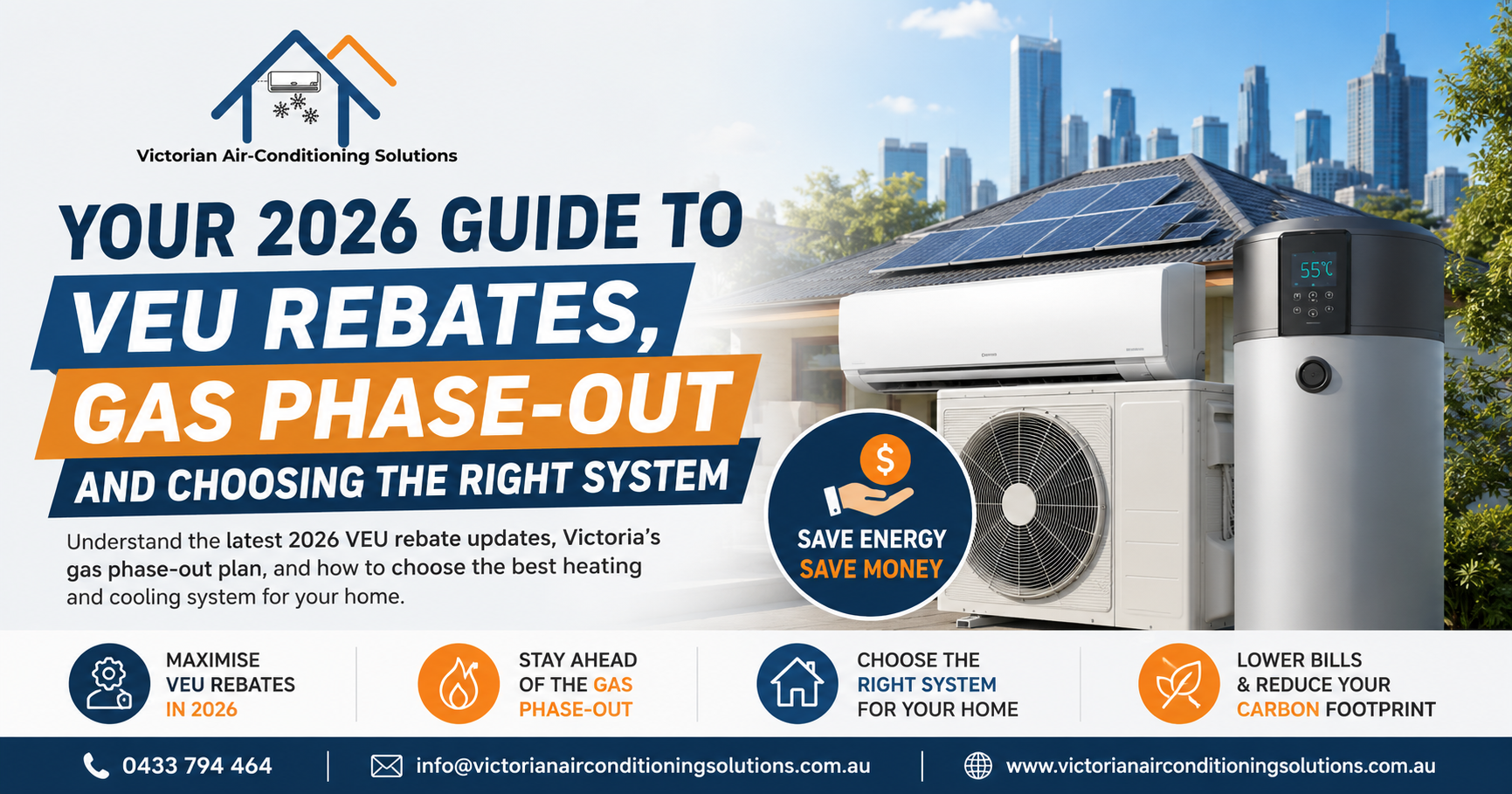 VEU Rebates & Gas-to-Electric Guide Victoria 2026