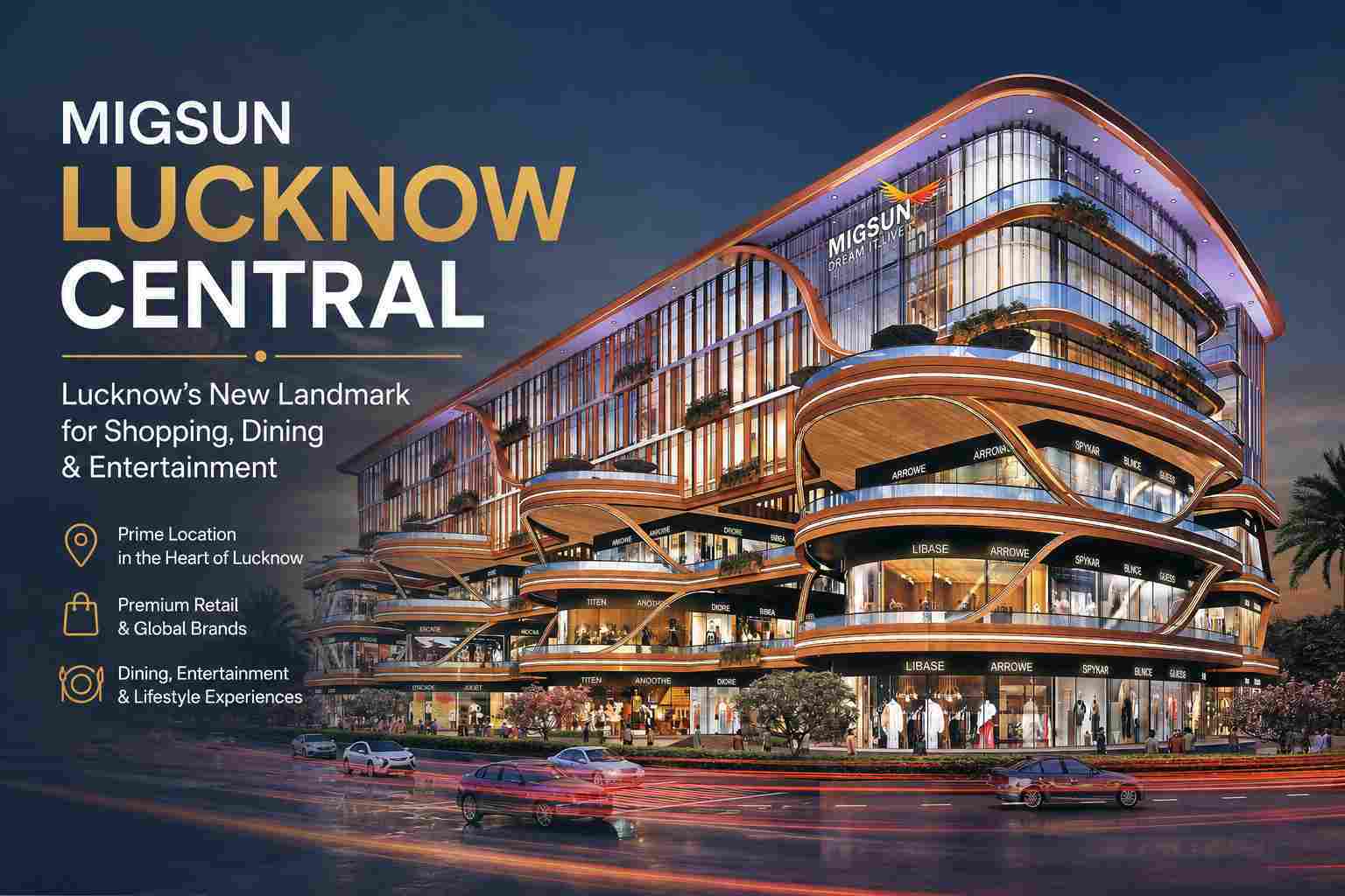 Why Migsun Lucknow Central is Attracting Retail Brands and Business Growth