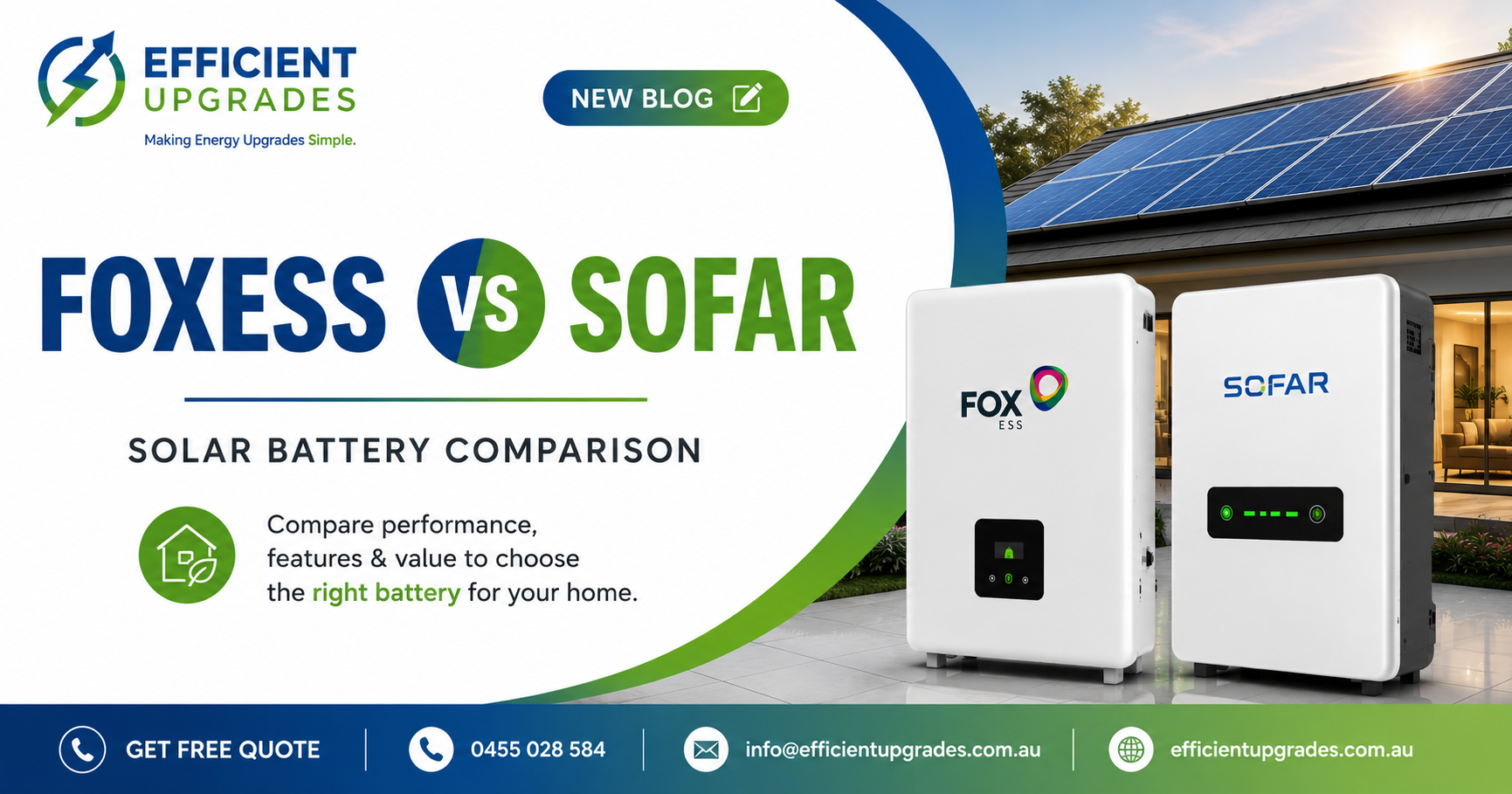 Fox ESS vs Sofar Solar Battery Comparison | Efficient Upgrades