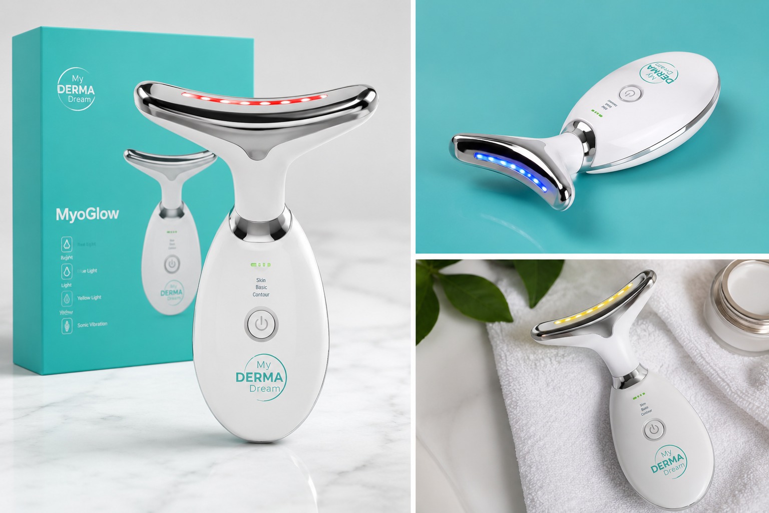 MyoGlow LED Sculpting Tool | Natural Skin Tightening & Lifting at Home