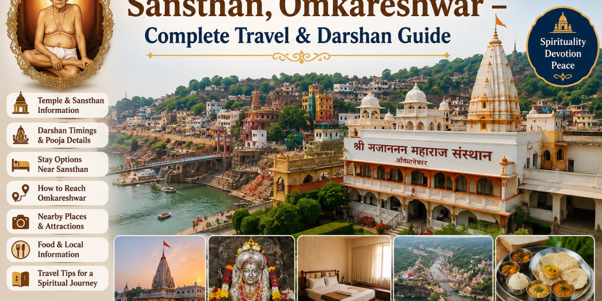 Shree Gajanan Maharaj Sansthan, Omkareshwar – Complete Darshan, History, Stay & Travel Guide