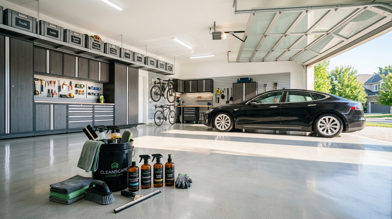 Professional Garage Cleaning Service for Organized Spaces