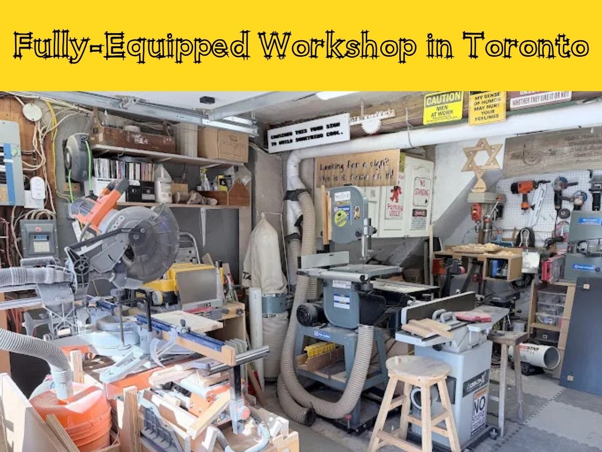 New to Woodworking? Try a Fully-Equipped Workshop in Toronto