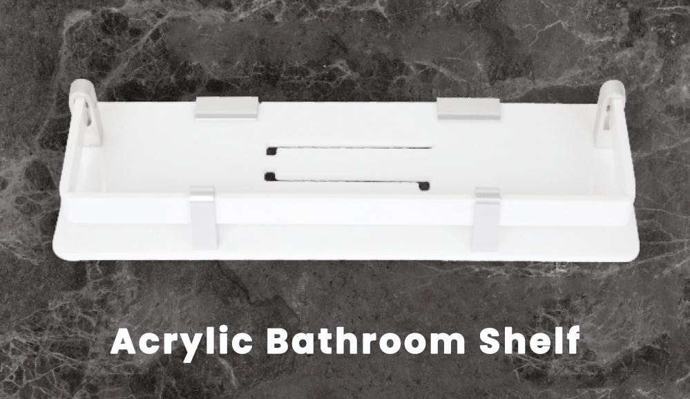 Choosing the Best Acrylic Wall Mounted Shelves to Elevate Your Bathroom