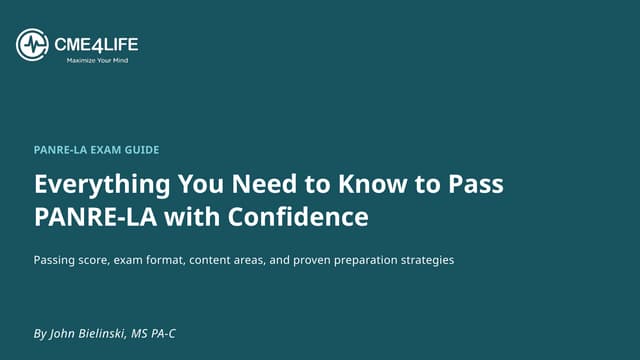 Everything You Need to Know to Pass PANRE-LA with Confidence.pptx