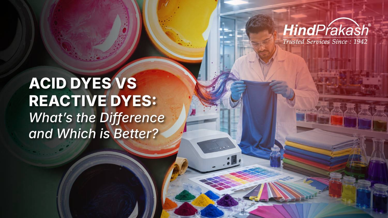 Acid Dyes vs Reactive Dyes: What’s the Difference and Which is Better?