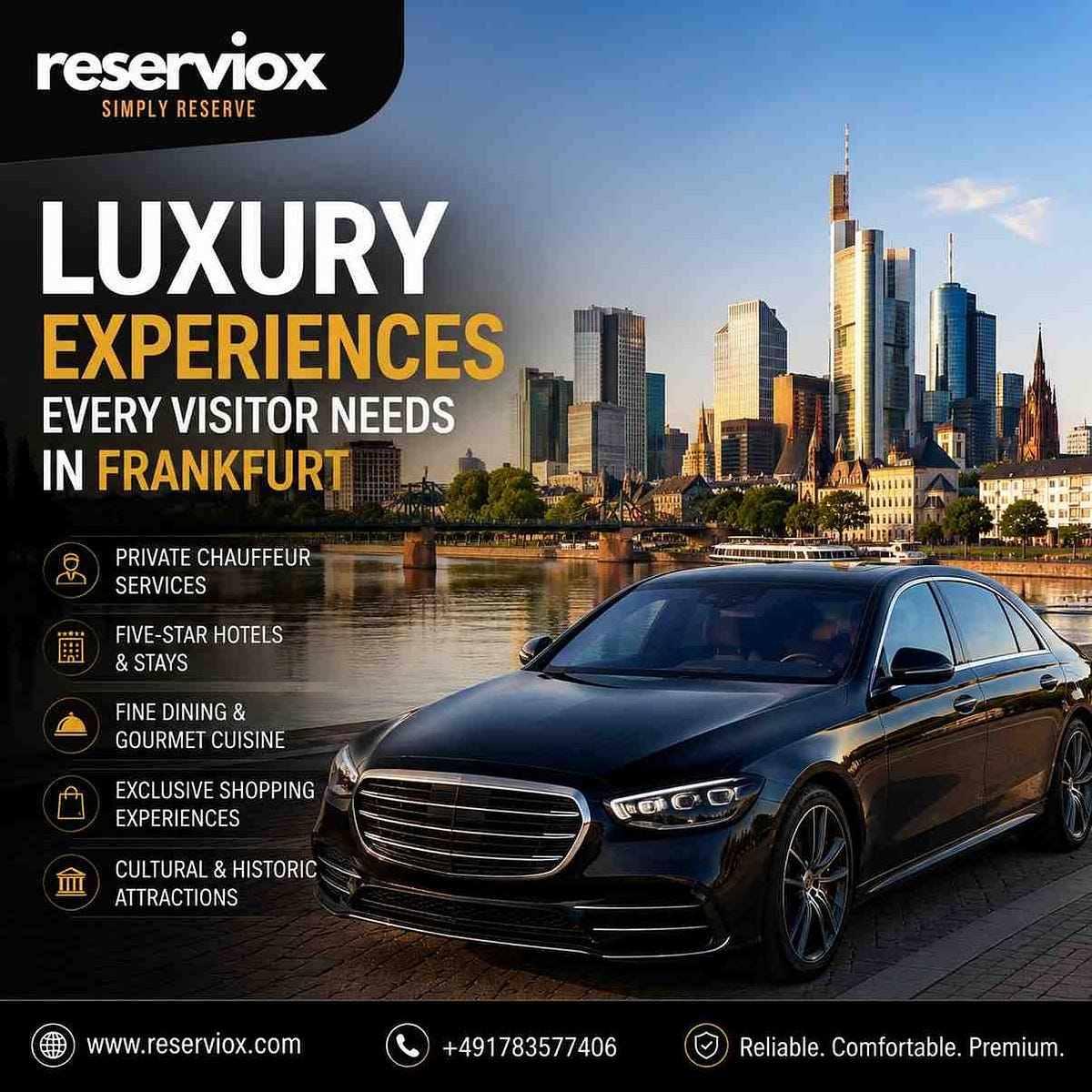 Luxury Experiences Every Visitor Needs in Frankfurt | by Reserviox | Jul, 2026 | Medium