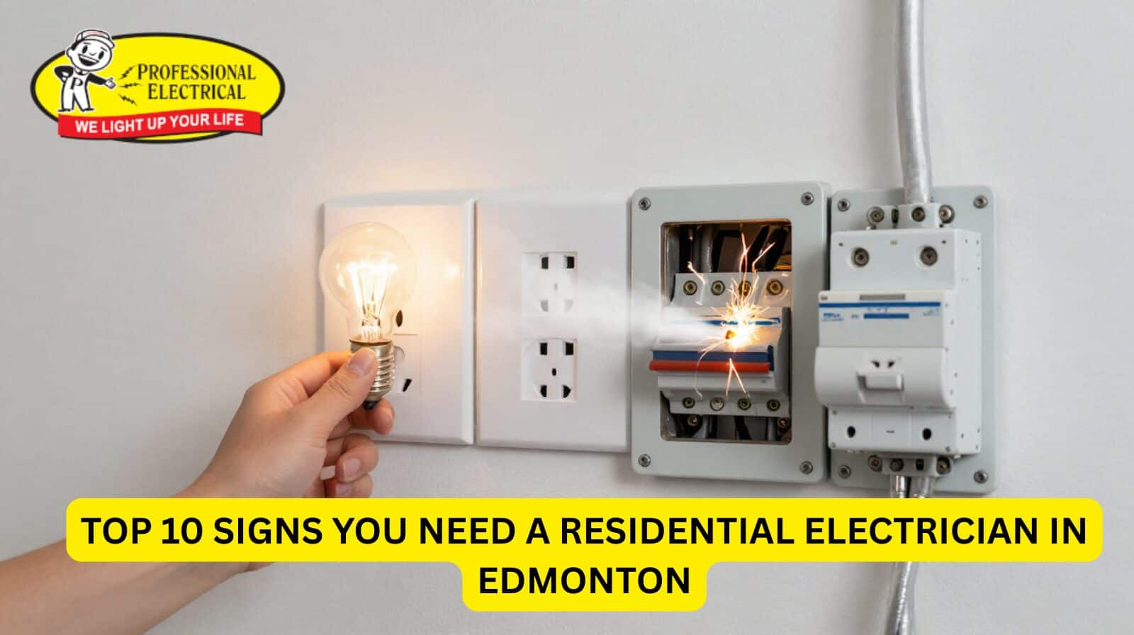 Top 10 Signs You Need a Residential Electrician Edmonton
