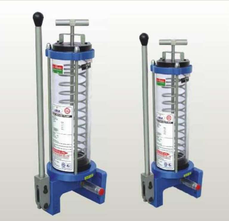 Manual Grease Pump | Reliable Manual Greasing System Machine for Industrial Use